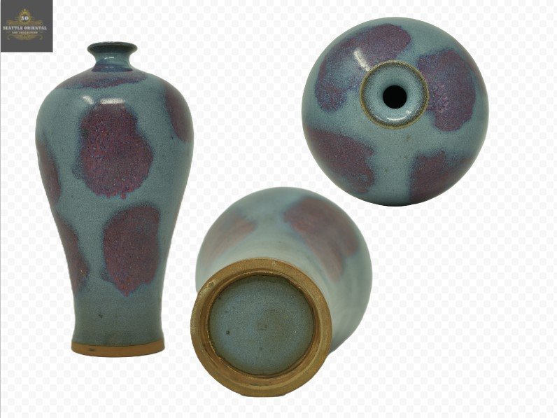 Jun Kiln Plum Vase, Song Dynasty