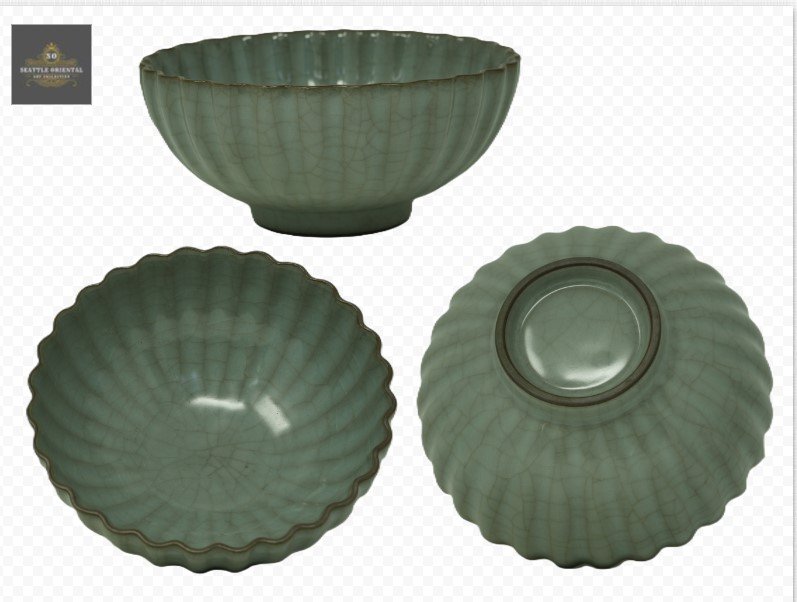 Twenty Eight Petal Bowl, Song Dynasty
