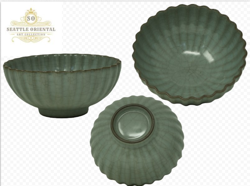 Official Kiln Petals Flower Washing, Song Dynasty