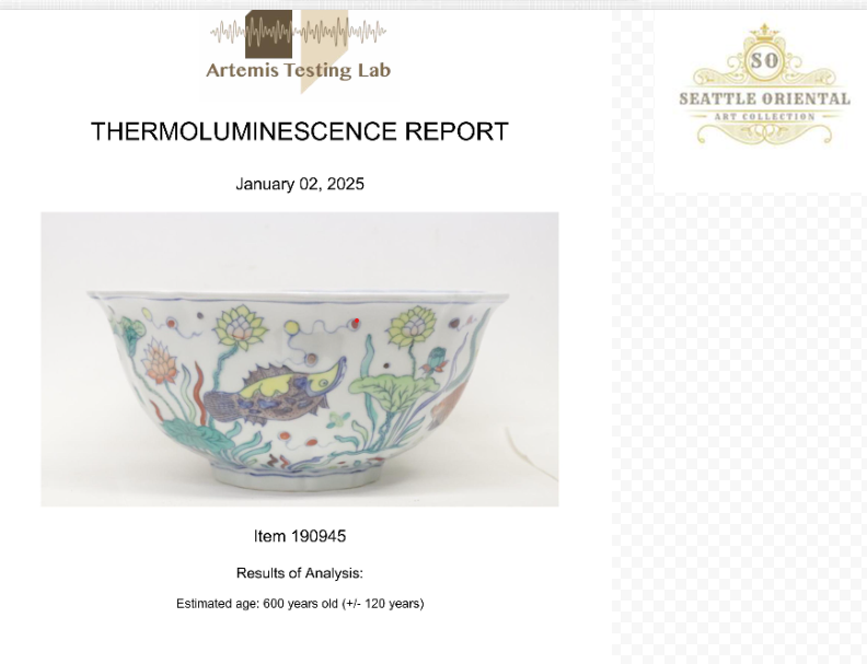 Doucai Fish & Algae Pattern Decagon Bowl, Ming Dynasty Xuande
