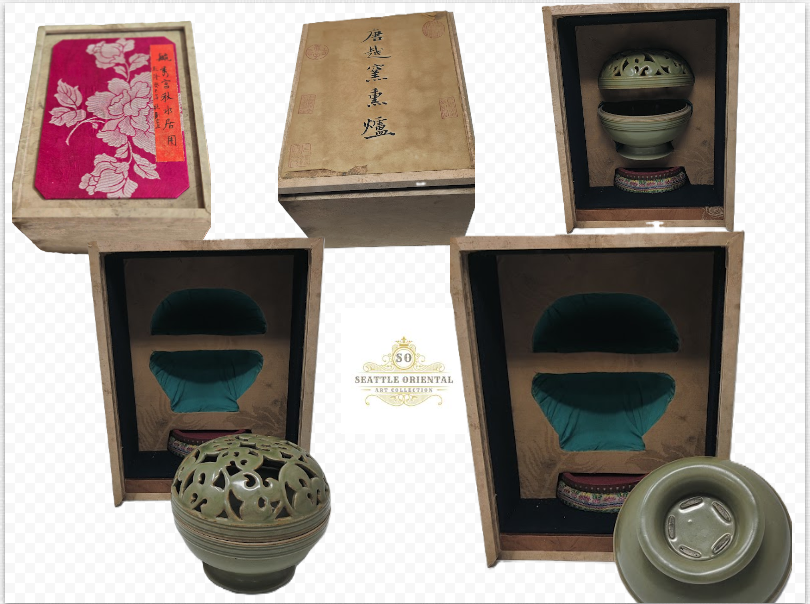 Yue Kiln Secret Celadon Coved Bunner, Late Tang Dynasty 906-960 AD